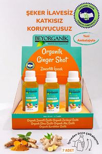 Organik Ginger Shot (PESTİSİT ANALİZLİ) ürün fotoğrafı