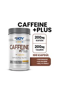 Caffeine Plus Kafein Taurine 100 Kapsül 100 Servis Güç Ve Performans ürün fotoğrafı