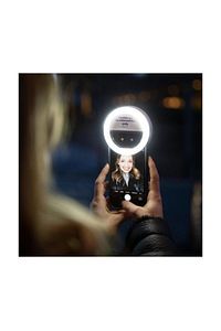 Selfie Işığı 3 Kademeli Led Aydınlatma Telefon Aparatı ürün fotoğrafı