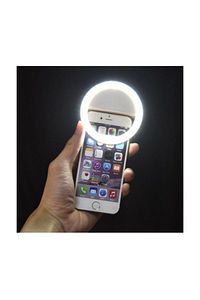 Selfie Işığı 3 Kademeli Led Aydınlatma Telefon Aparatı ürün fotoğrafı