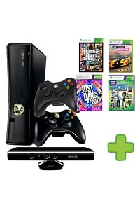 Xbox 360 Jtag 2 Adet Kablosuz Kol Kinect Kamera 30 Oyun ürün fotoğrafı