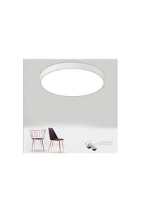 Sıva Üstü Avize 24 Watt Panel Yuvarlak Led Tavan Armatürü Panel Komple Standard 6500k Beyaz ürün fotoğrafı