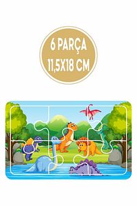 Baby Puzzle 6 Parça 6 Adet Puzzle Seti-3 ürün fotoğrafı
