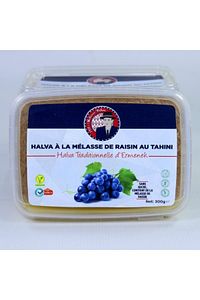 Şekersiz Kuru Üzüm Pekmezli Ermenek Helvası 300 G ürün fotoğrafı