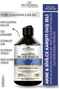 AKNE ve SİVİLCE KARŞITI DUŞ JELİ 500 ML ürün fotoğrafı