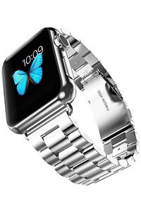 Apple Watch 7 8 9 10 Ultra 2 44 45 46 49mm Uyumlu Çelik Kordon ürün fotoğrafı