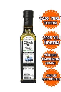 Çörek Otu Yağı 250ml Yüksek Timokinonlu Soğuk Sıkım %100 Saf Ve Doğal * Çörekotu Yağı ürün fotoğrafı