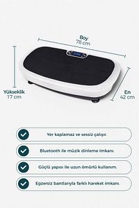 Ultra Power Model Yüksek Titreşimli Zayıflama, Egzersiz Ve Spor Cihazı - Kondisyon Ve Spor Aleti ürün fotoğrafı