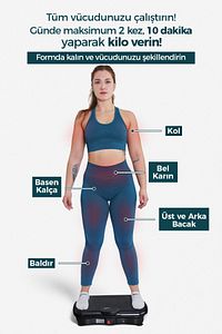 Classic Model Yüksek Titreşimli Zayıflama, Egzersiz Ve Spor Cihazı - Kondisyon Ve Spor Aleti ürün fotoğrafı
