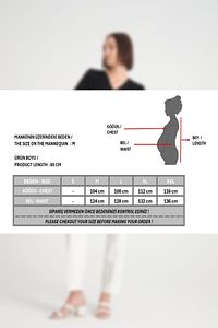 Hamile Jessica Kumaş Tunik Önden Açılan Düğme Detaylı (emzirme) ürün fotoğrafı