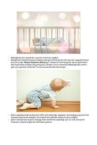 Otomatik Beşik Sallama Aparatı - Bebeğiniz İçin Sessiz ve Ayarlanabilir Sallama Motoru ürün fotoğrafı