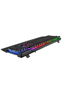 Km-rx7 Fortuna V2 Gökkuşağı Aydınlatmalı Usb Siyah Gaming Combo Q Klavye 12800 Dpi Mouse ürün fotoğrafı
