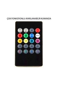 Tiger Marketing Araç Içi Aydınlatma Kumandalı Müziğe Duyarlı 9 Led Ayak Altı Led - 7 Renk Rgb ürün fotoğrafı