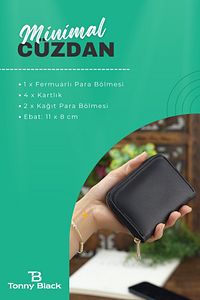 Orijinal Kadın Kartlıklı Bozuk Para Bölmeli Anneler Günü İçin Hediye Anne Hediyesi Şık Mini Cüzdan ürün fotoğrafı