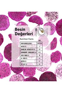 Ejder Meyvesi Meyve Cipsi Üretici Firmadan Dondurularak Kurutulmuş Freeze Dried Çıtır Pitaya ürün fotoğrafı