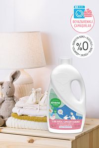 %100 Doğal Bebek Çamaşır Sabunu Kendinden Yumuşatıcılı Bitkisel Deterjan  1000 ml X 2 Adet ürün fotoğrafı