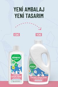 %100 Doğal Bebek Çamaşır Sabunu Kendinden Yumuşatıcılı Bitkisel Deterjan  1000 ml X 2 Adet ürün fotoğrafı