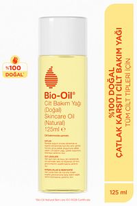 %100 Natural Çatlak Karşıtı & Leke Karşıtı Nemlendirici Doğal Cilt Bakım Yağı 125 ml ürün fotoğrafı