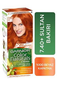 Color Naturals Saç Boyası 7.40 Tarçın Bakırı (YENİ AMBALAJ) ürün fotoğrafı