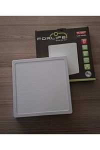 Beyaz Ledli 24 Watt Kare Sıva Üstü Led Panel Tavan Armatürü Spot Led Lamba Adaled ürün fotoğrafı
