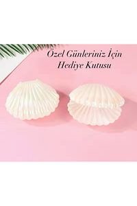 Kadın İnclii Kalpli Hayalet Küpe ürün fotoğrafı