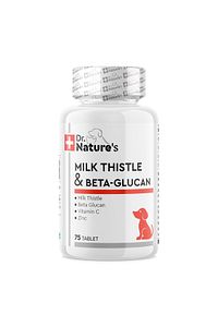 Drnatures Dog Mılk Thıstle & Beta Glucan Karaciğer Destekleyici Besin Takviyesi (75tablet) ürün fotoğrafı