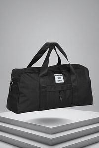 Orijinal Unisex 2 Bölmeli Önü Fermuarlı Uzun Askılı Geniş Hacimli Seyahat Gym Fitness Spor Çantası ürün fotoğrafı