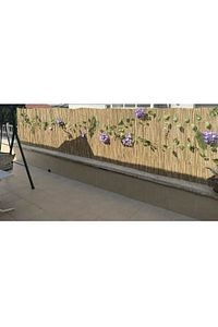 Doğal Kamış Hasır Çit 1 X5 Metre Balkon Çiti Bahçe Çiti , Hasır Bambu Çit, Bahçe Çiti Ve Gölgelik ürün fotoğrafı
