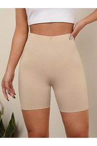 Porfy Model Basen Etkili Lazer Kesim Paçalı Korse Extra Sıkı Kısa Şort Ten Renk ürün fotoğrafı
