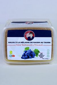 Şekersiz Kuru Üzüm Pekmezli Ermenek Helvası 300 G ürün fotoğrafı