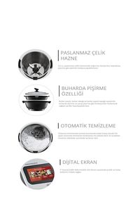 AR1181 Thermogusto Çok Fonksiyonlu Akıllı Mutfak Robotu ürün fotoğrafı