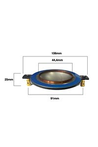 Ct44 100w 8ohm Drıver Mebran ürün fotoğrafı