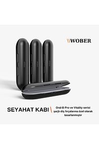 Oral-b Şarjlı Diş Fırçası Için Saklama Kabı/kutusu, Sadece Pro, Vitality Ve Starter Serisine Uyumlu! ürün fotoğrafı