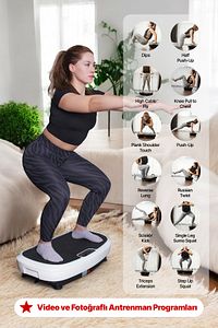 Ultra Power Model Yüksek Titreşimli Zayıflama, Egzersiz Ve Spor Cihazı - Kondisyon Ve Spor Aleti ürün fotoğrafı