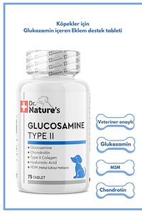Dog Glucosamıne Köpeklerde Eklem Destekleyici Besin Takviyesi (75 TABLET) ürün fotoğrafı