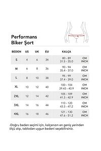 Performans Biker Şort ürün fotoğrafı