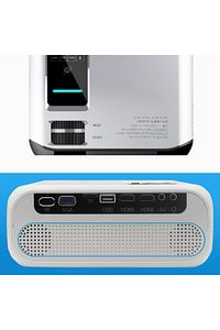 E500s Görüntü Aktarımlı 1080p Ultra Hd Hdmı 150 Inch Wifi 500 Ans Hoparlörlü Projeksiyon Cihazı ürün fotoğrafı