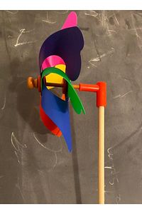 Kardeşler Rüzgar Gülü Çap: 16 Cm ürün fotoğrafı