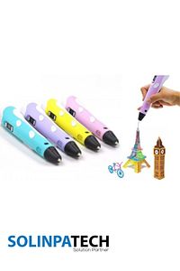 3d Pen Üç Boyutlu Yazıcı 3d Kalem Printer 100 Metre Filament Ve Usb Kablo ürün fotoğrafı