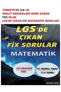 Fix sorular matematik ve paragraf seti ürün fotoğrafı
