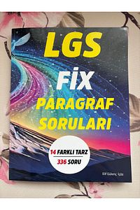 Fix sorular matematik ve paragraf seti ürün fotoğrafı