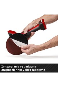 CE-CP 18/180 Li E - Solo, Akülü Polisaj ve Zımpara Makinesi - 2093320 ürün fotoğrafı