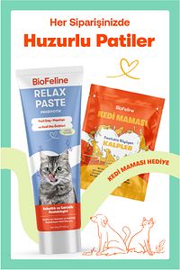 Kediler İçin Sakinleştirici ve Stres Azaltıcı Macun 100g ürün fotoğrafı