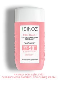 Pink Touch Anında Ton Eşitleyici Onarıcı Nemlendirici Pembe Yüz Güneş Kremi Spf50 ürün fotoğrafı
