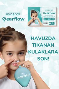 EARFLOW Orta Kulak İltihabı Önleyici Kulak Basınç Dengeleyici Cihaz ürün fotoğrafı