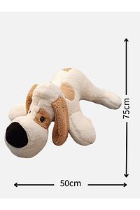 Oyun ve Uyku Arkadaşım Peluş Yatan Köpek 75cm ürün fotoğrafı