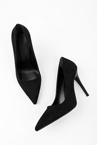 Kadın Sensei Siyah Süet Klasik Topuklu Stiletto ürün fotoğrafı