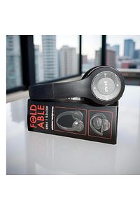 P47 Katlanabilir Bluetooth Sd Kart Kablosuz Kulaklık - Siyah ürün fotoğrafı