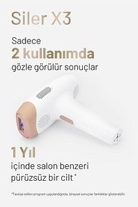 Ipl Buz Lazer Epilasyon Aleti Tüy Alma Cihazı, 12 Kademeli, 999.900 Atım Otomatik Ve Manuel ürün fotoğrafı