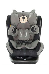 Bear 360 Derece Dönebilir Yatabilir 0-36 Kg Isofixli Oto Koltuğu Gri ürün fotoğrafı